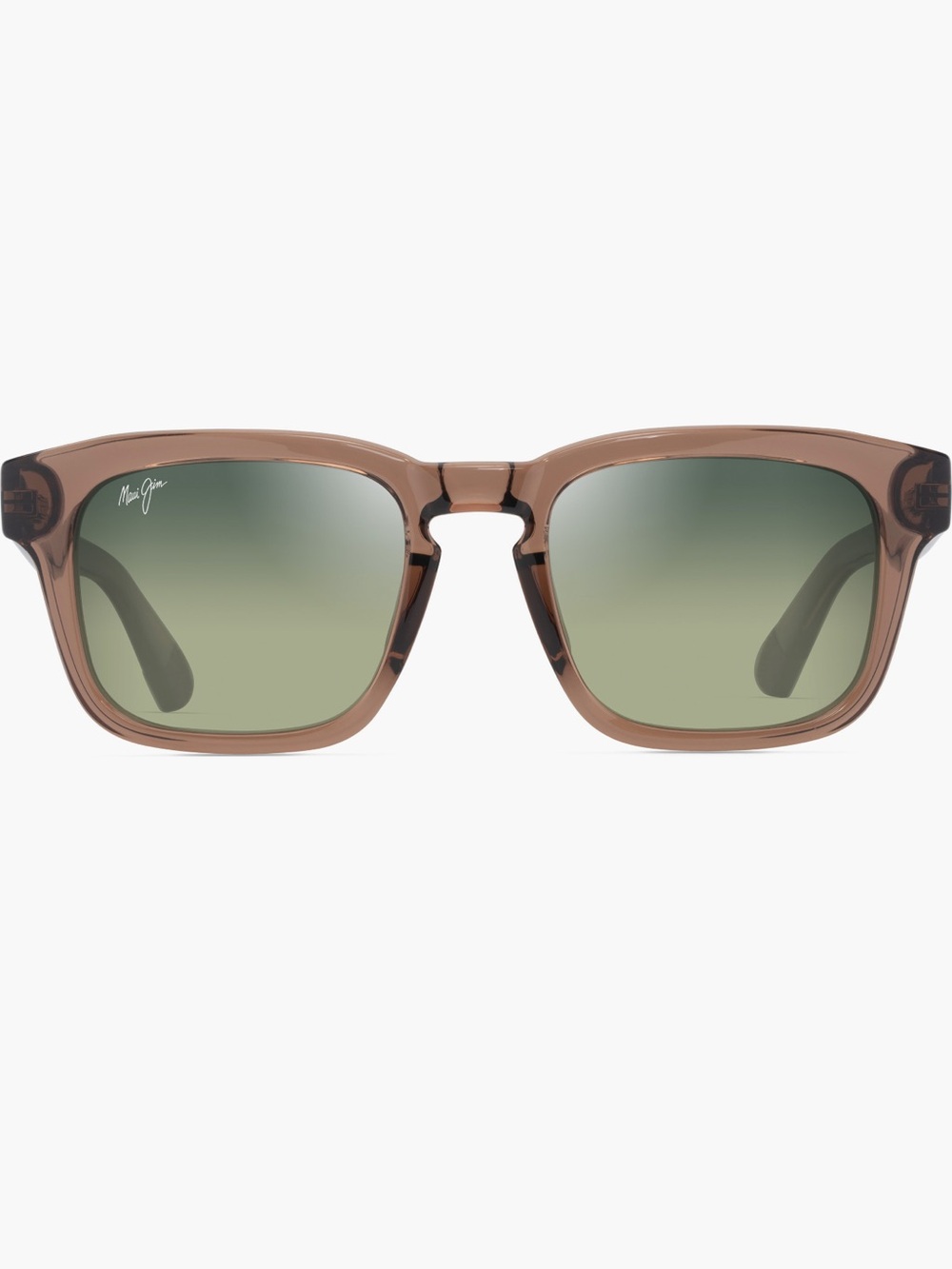 Maui Jim Maluhia Polarized Plus2 Sunglasses Shiny Translucent Light Brown